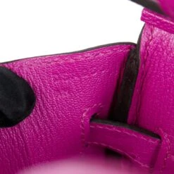 Xupes Hermes Rose Pourpre Ostrich Leather Birkin 30cm Retourne Tote -Best Jewelry Store 008 Rose Pourpre Ostrich Leather Birkin 30cm Retourne