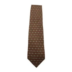 Style Tribute VALENTINO Brown Print Tie
