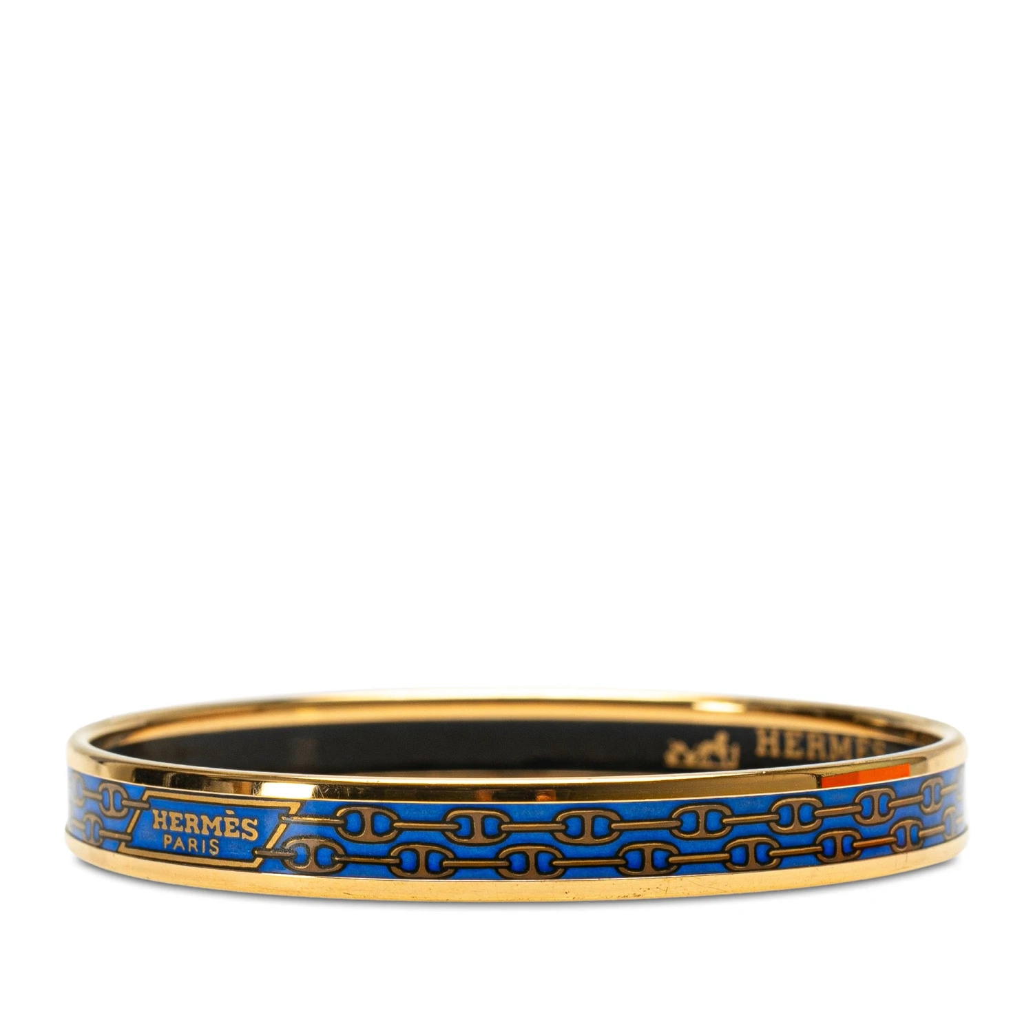 Upteam Hermes Narrow Chaine D'Ancre Enamel Bangle 65 Costume Bracelet 4 Upteam Hermes Narrow Chaine D'Ancre Enamel Bangle 65 Costume Bracelet - Image 2