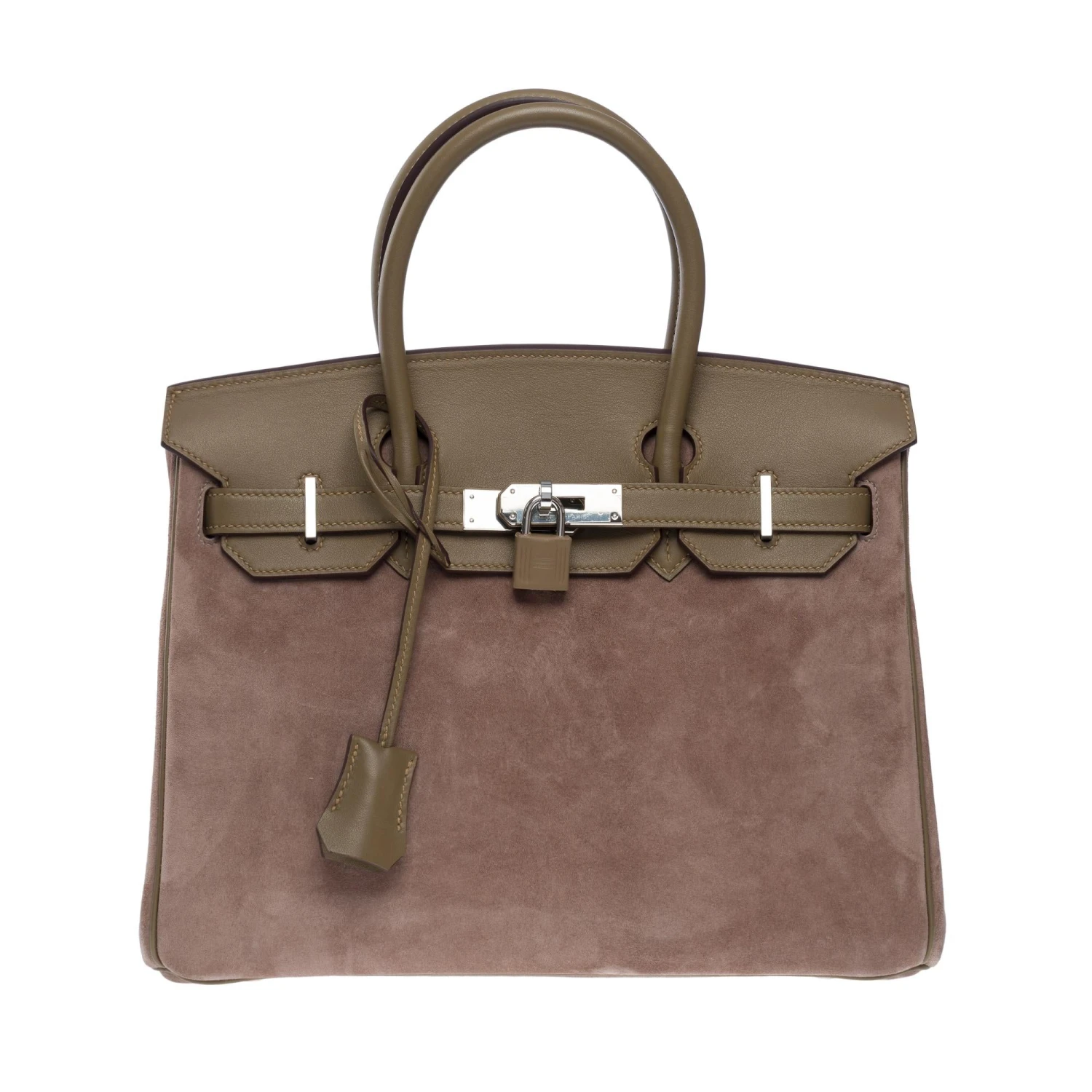 Houlux HERMES Grizzly Limited Edition Birkin 30 In Caillou Doblis And Etoupe Swift, SHW 5 Houlux HERMES Grizzly Limited Edition Birkin 30 In Caillou Doblis And Etoupe Swift, SHW - Image 3