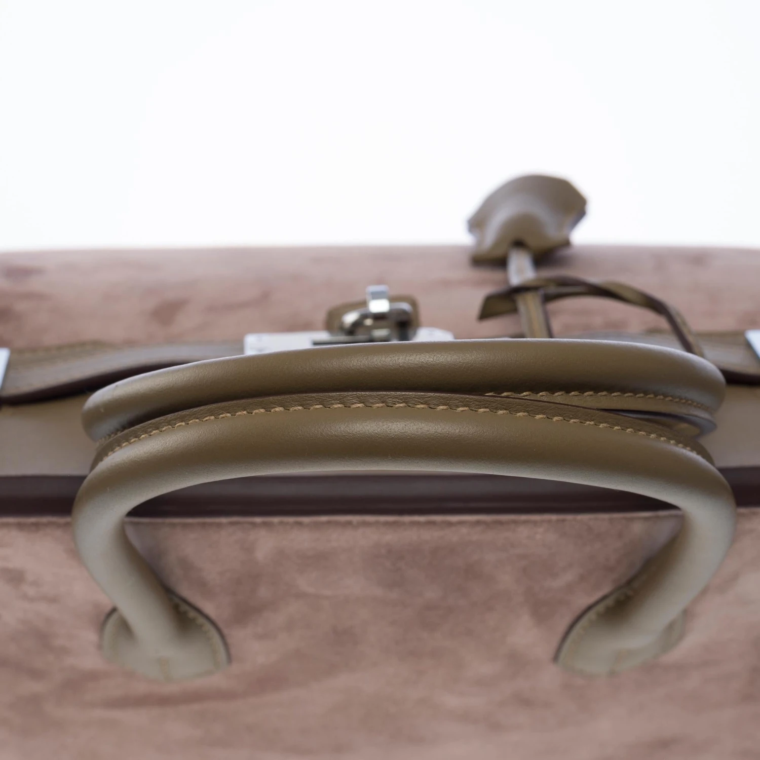 Houlux HERMES Grizzly Limited Edition Birkin 30 In Caillou Doblis And Etoupe Swift, SHW 13 Houlux HERMES Grizzly Limited Edition Birkin 30 In Caillou Doblis And Etoupe Swift, SHW - Image 11