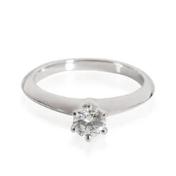 My Gemma TIFFANY & CO. Diamond Engagement Ring In Platinum Platinum I VS1 0.33 CTW