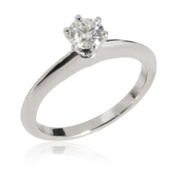 My Gemma TIFFANY & CO. Diamond Engagement Ring In Platinum Platinum I VS1 0.33 CTW -Best Jewelry Store 112089 pv