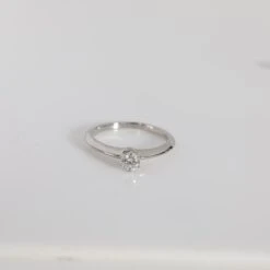 My Gemma TIFFANY & CO. Solitaire Diamond Engagement Ring In Platinum G VS1 0.22 CTW -Best Jewelry Store 112121 id
