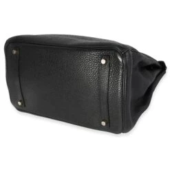 My Gemma HERMES Black Clemence Birkin 35 GHW -Best Jewelry Store 119491 clasp