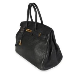 My Gemma HERMES Black Clemence Birkin 35 GHW -Best Jewelry Store 119491 sv