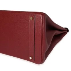 My Gemma HERMES Rouge H Fjord Birkin 40 GHW -Best Jewelry Store 119644 clasp