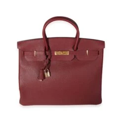 My Gemma HERMES Rouge H Fjord Birkin 40 GHW