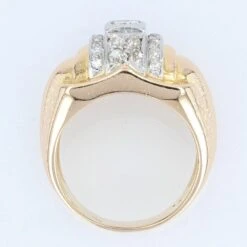 Sarl Baume 1940s Diamonds 18 Karat Yellow Gold Tank Signet Ring -Best Jewelry Store 11 master ffd5e0a8 71f3 4aa3 8f8e 340559a471a3