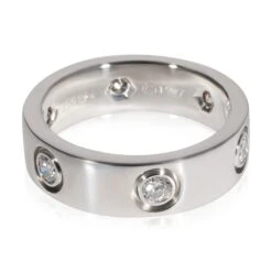 My Gemma CARTIER Love Diamond Ring In 18k White Gold 0.46 CTW