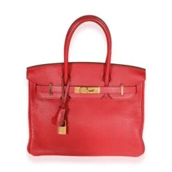 My Gemma HERMES Rouge Casaque Togo Birkin 30 GHW 15 My Gemma HERMES Rouge Casaque Togo Birkin 30 GHW -Best Jewelry Store 122952 id