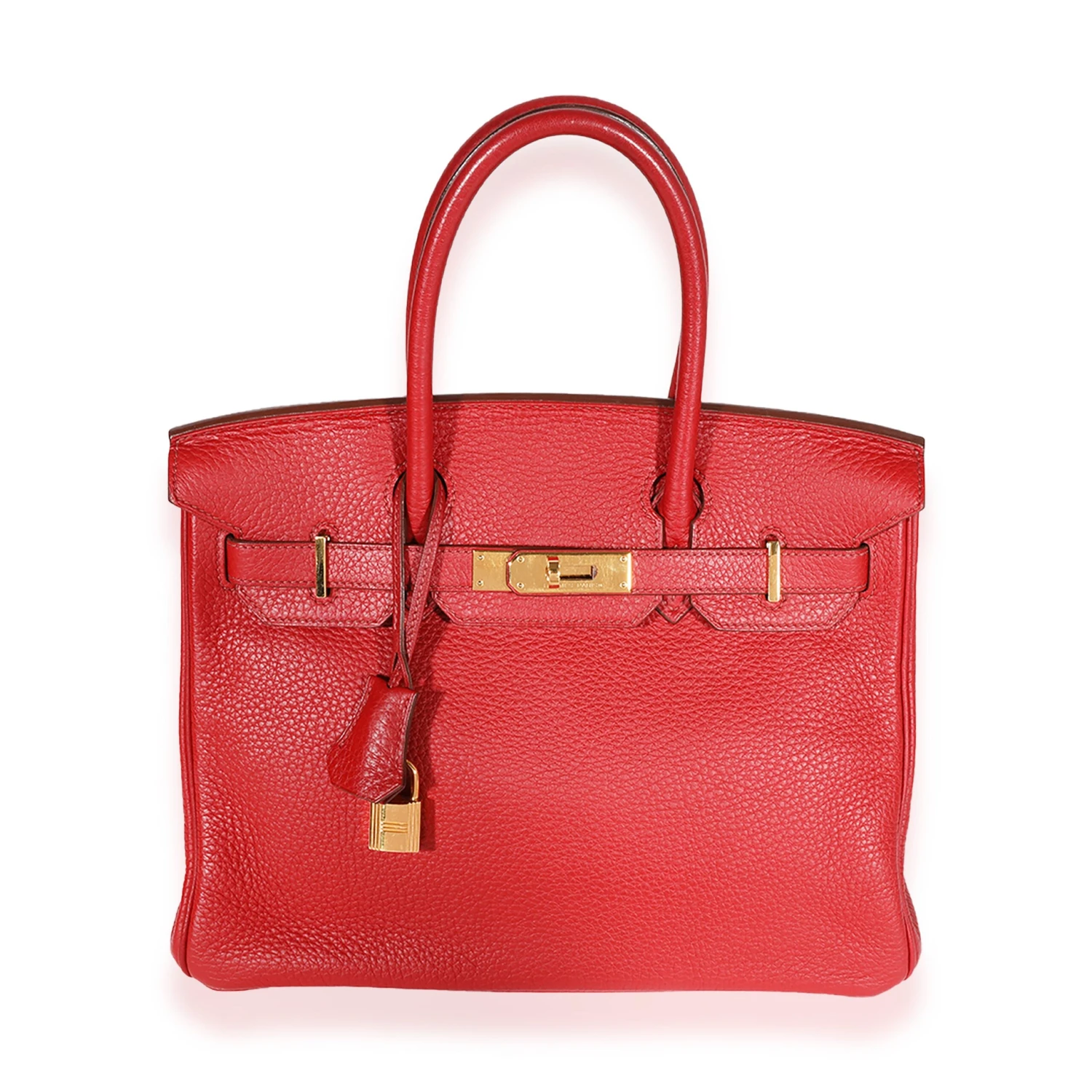 My Gemma HERMES Rouge Casaque Togo Birkin 30 GHW 9 My Gemma HERMES Rouge Casaque Togo Birkin 30 GHW - Image 7