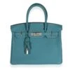 My Gemma HERMES Verso Vert Bosphore & Bleu Ocean Togo Birkin 30 PHW 1 My Gemma HERMES Verso Vert Bosphore & Bleu Ocean Togo Birkin 30 PHW -Best Jewelry Store 123099 fv