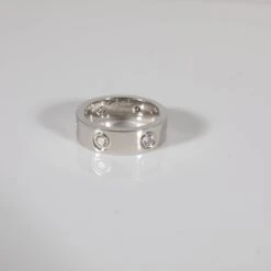 My Gemma CARTIER Love Diamond Wedding Band In 18k White Gold 0.46 CTW -Best Jewelry Store 123191 id