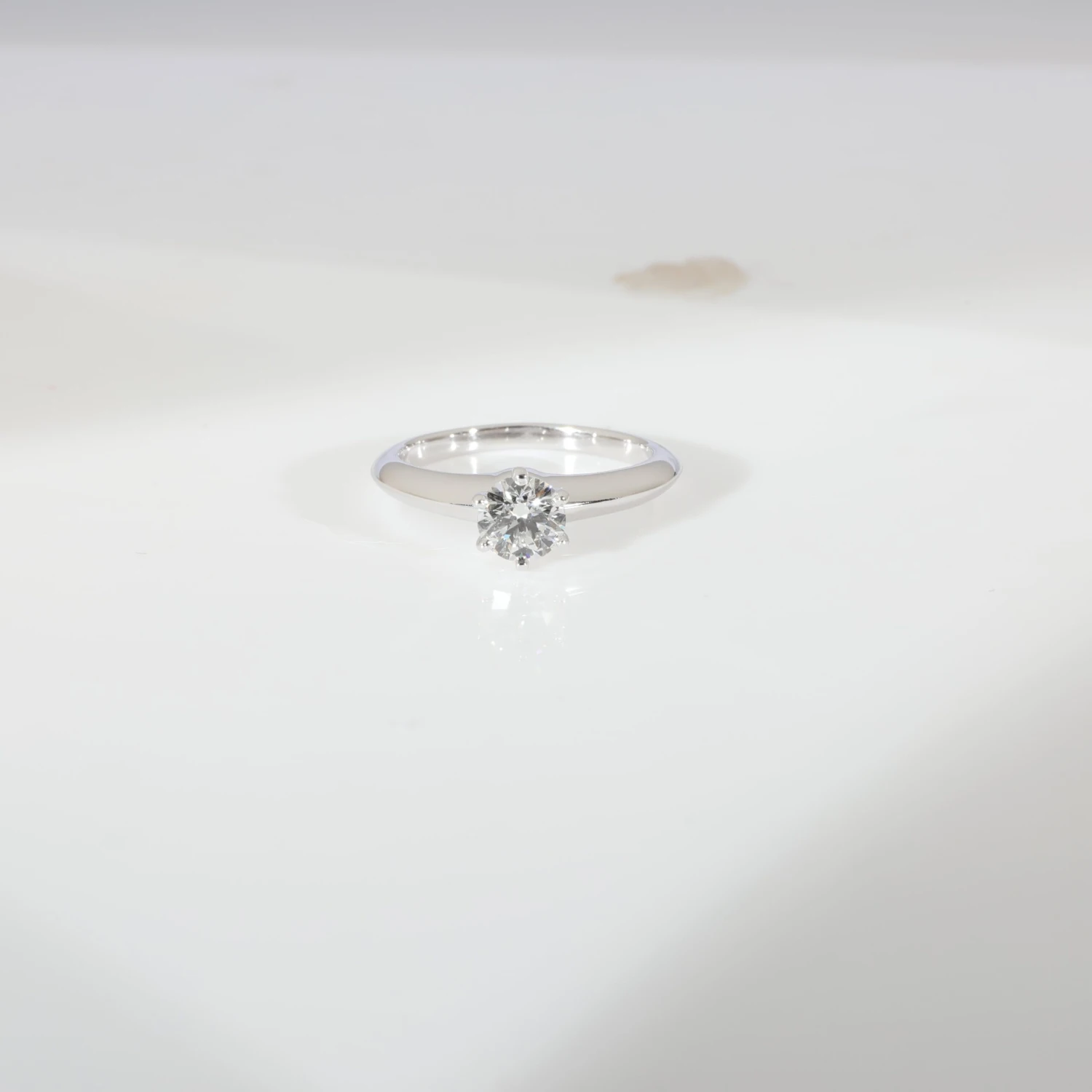 My Gemma TIFFANY & CO. Tiffany Setting Diamond Solitaire Ring In 950 Platinum H VS2 0.58 9 My Gemma TIFFANY & CO. Tiffany Setting Diamond Solitaire Ring In 950 Platinum H VS2 0.58 - Image 7