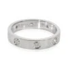 My Gemma CARTIER Love Diamond Band In 18k White Gold 0.19 CTW -Best Jewelry Store 127873 fv