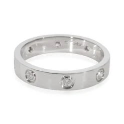 My Gemma CARTIER Love Diamond Band In 18k White Gold 0.19 CTW