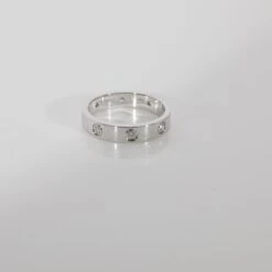 My Gemma CARTIER Love Diamond Band In 18k White Gold 0.19 CTW -Best Jewelry Store 127873 id