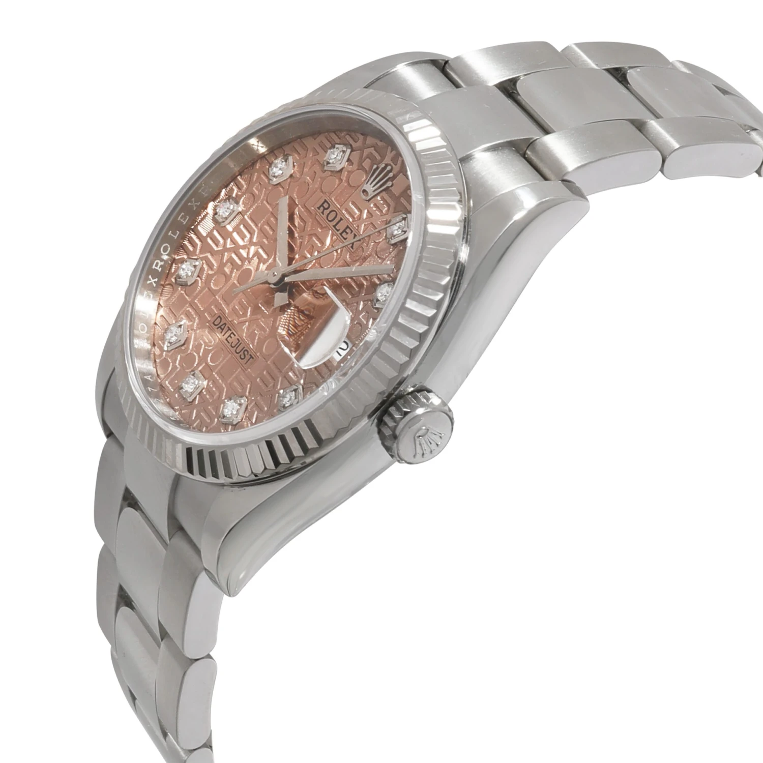 My Gemma ROLEX Datejust 126234 Men's Watch In 18kt Stainless Steel/White Gold 5 My Gemma ROLEX Datejust 126234 Men's Watch In 18kt Stainless Steel/White Gold - Image 3