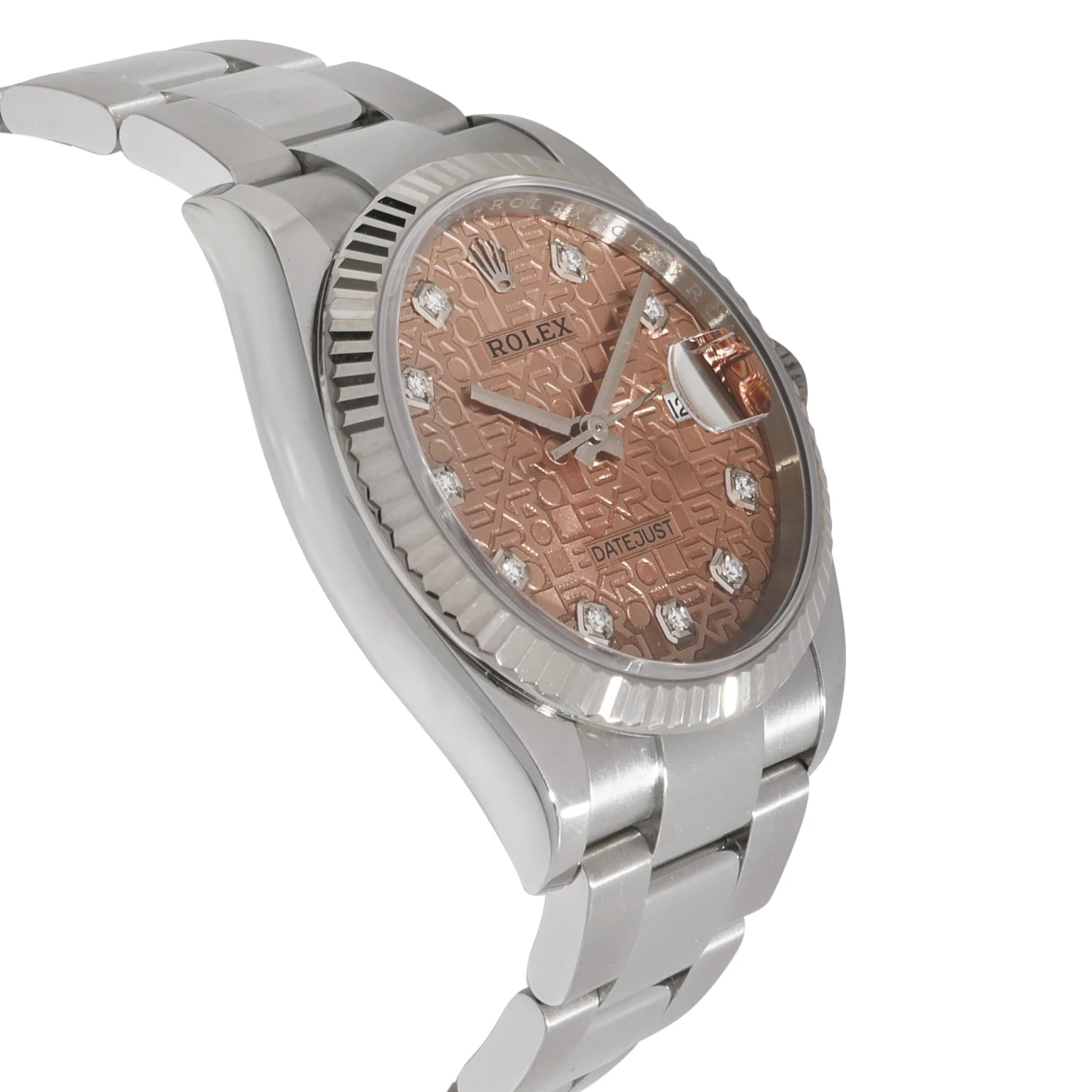 My Gemma ROLEX Datejust 126234 Men's Watch In 18kt Stainless Steel/White Gold 6 My Gemma ROLEX Datejust 126234 Men's Watch In 18kt Stainless Steel/White Gold - Image 4