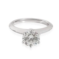 My Gemma TIFFANY & CO. Diamond Engagement Solitaire Ring In Platinum H VS2 1.39 CT