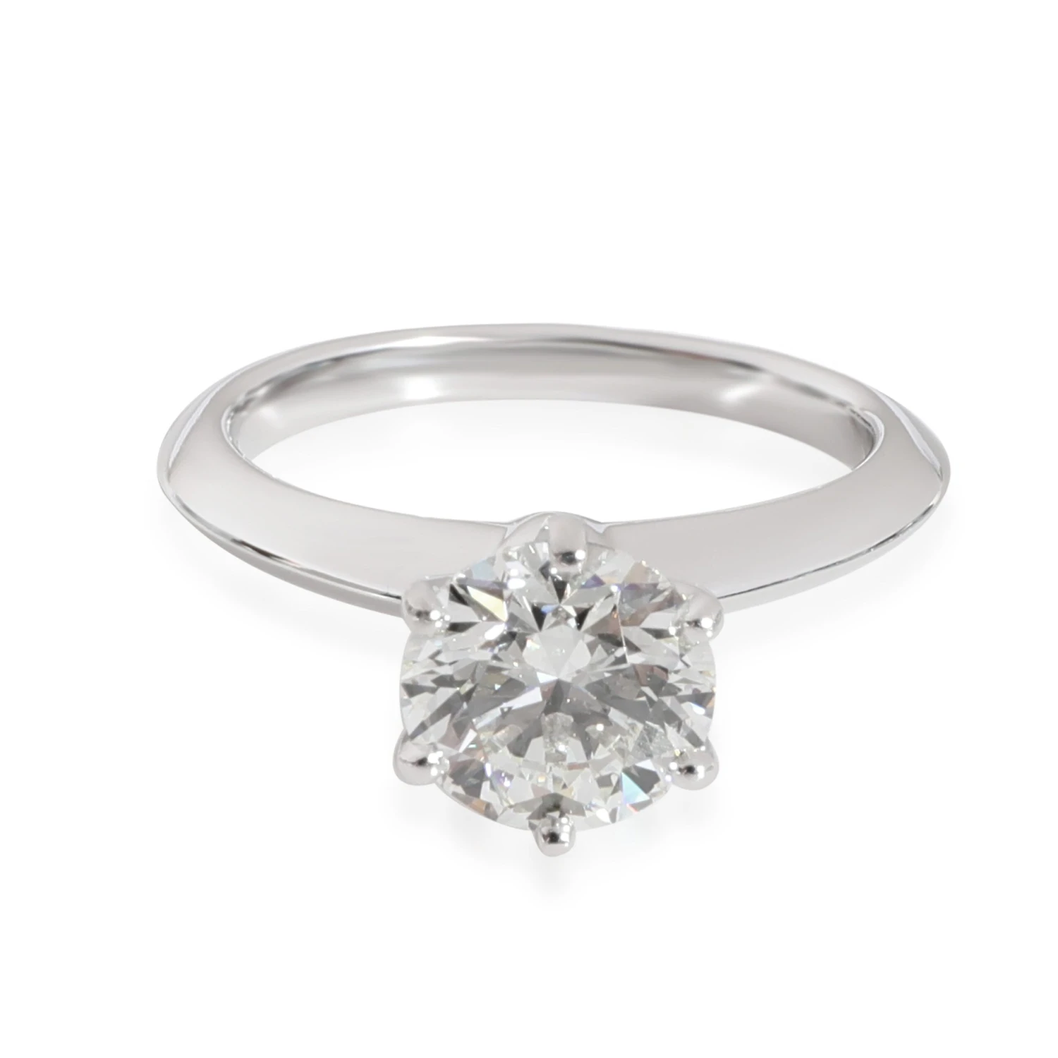 My Gemma TIFFANY & CO. Diamond Engagement Solitaire Ring In Platinum H VS2 1.39 CT 3 My Gemma TIFFANY & CO. Diamond Engagement Solitaire Ring In Platinum H VS2 1.39 CT