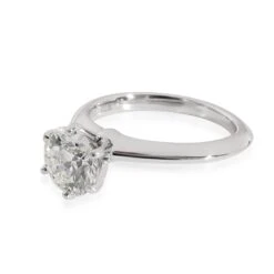 My Gemma TIFFANY & CO. Diamond Engagement Solitaire Ring In Platinum H VS2 1.39 CT 12 My Gemma TIFFANY & CO. Diamond Engagement Solitaire Ring In Platinum H VS2 1.39 CT -Best Jewelry Store 128720 sv