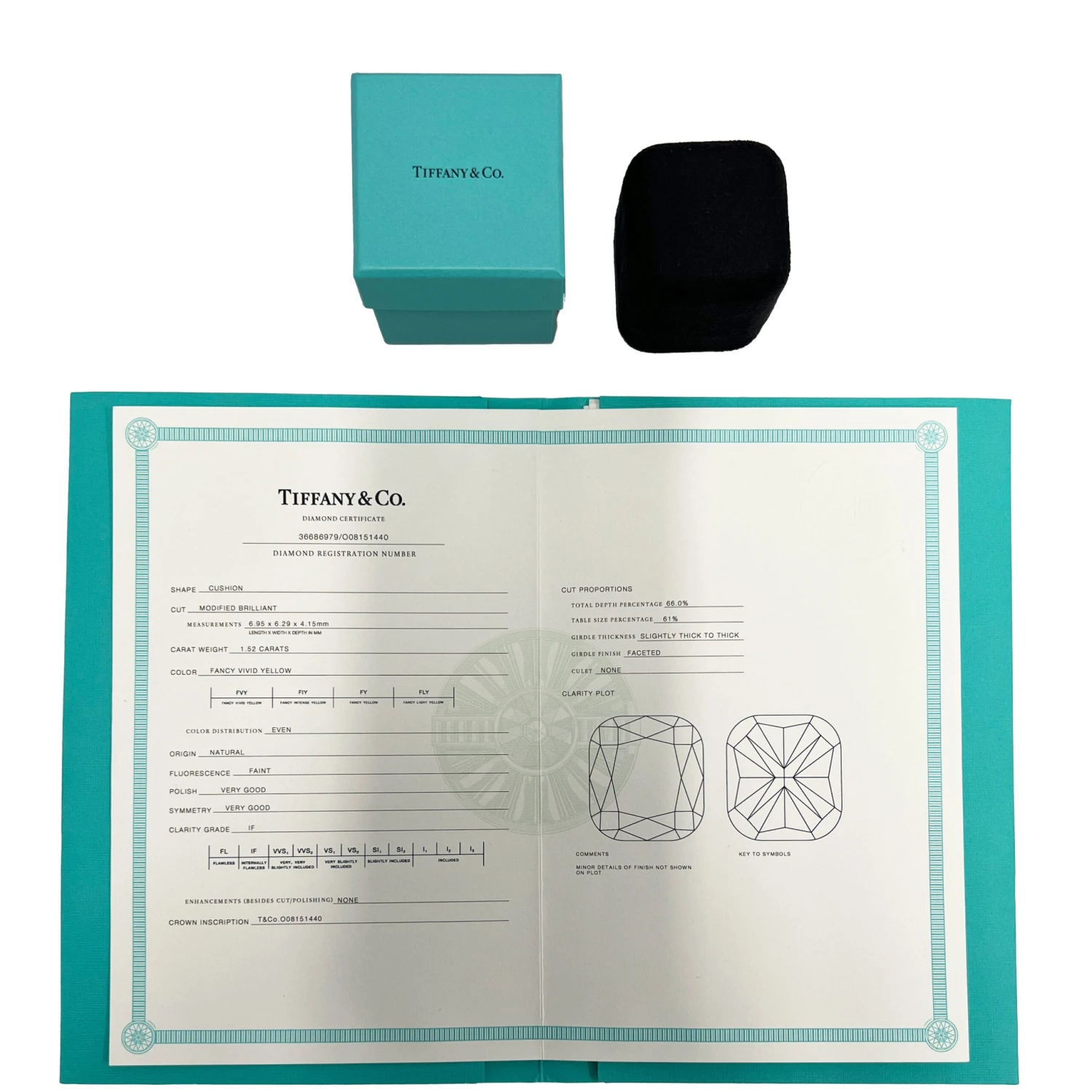 My Gemma TIFFANY & CO. Soleste Yellow Diamond Engagement Ring In 18k Gold & Platinum 1.98 8 My Gemma TIFFANY & CO. Soleste Yellow Diamond Engagement Ring In 18k Gold & Platinum 1.98 - Image 6