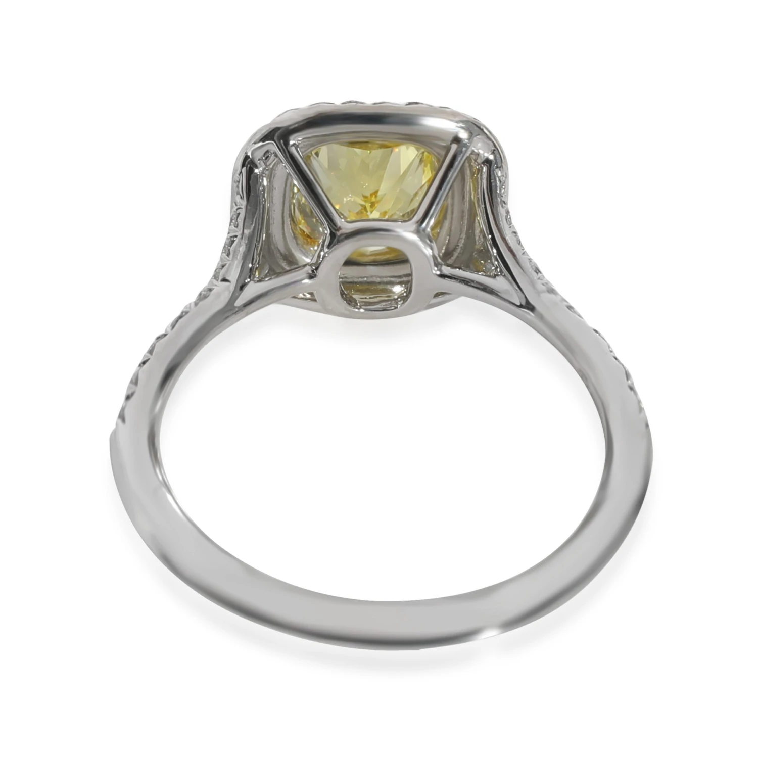 My Gemma TIFFANY & CO. Soleste Yellow Diamond Engagement Ring In 18k Gold & Platinum 1.98 4 My Gemma TIFFANY & CO. Soleste Yellow Diamond Engagement Ring In 18k Gold & Platinum 1.98 - Image 2