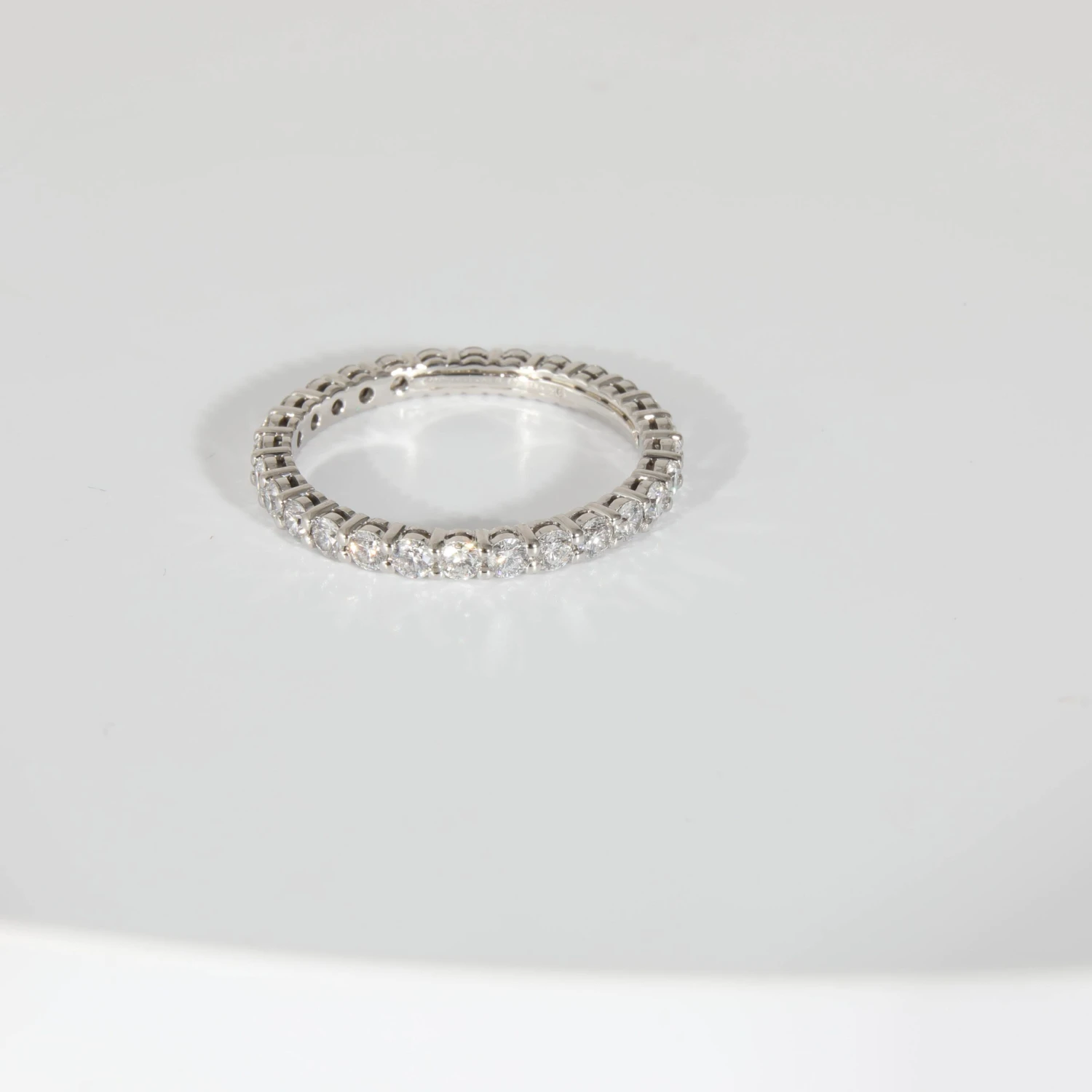 My Gemma TIFFANY & CO. Tiffany Forever Band In Platinum 0.85 CTW 6 My Gemma TIFFANY & CO. Tiffany Forever Band In Platinum 0.85 CTW - Image 4