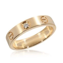 My Gemma CARTIER Love Wedding Band, 1 Diamond [Yellow Gold] -Best Jewelry Store 130855 pv