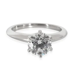 My Gemma TIFFANY & CO. Diamond Engagement Ring In Platinum E VS2 1.29 CTW