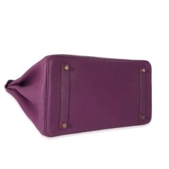 My Gemma HERMES Clemence Anemone Birkin 35 GHW -Best Jewelry Store 132385 clasp