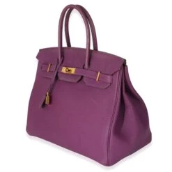 My Gemma HERMES Clemence Anemone Birkin 35 GHW -Best Jewelry Store 132385 sv