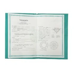 My Gemma TIFFANY & CO. Diamond Engagement Ring In Platinum G VVS1 1.05 CTW -Best Jewelry Store 133282 box