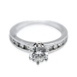 My Gemma TIFFANY & CO. Diamond Engagement Ring In Platinum G VVS1 1.05 CTW
