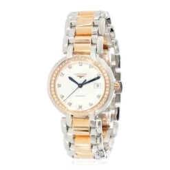 My Gemma LONGINES Primaluna L8.113.5.89.6 Women's Watch In 18k Stainless Steel/Rose Gold