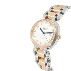 My Gemma LONGINES Primaluna L8.113.5.89.6 Women's Watch In 18k Stainless Steel/Rose Gold -Best Jewelry Store 133901 lv