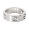 My Gemma CARTIER Love Ring In 18k White Gold 0.22 CTW