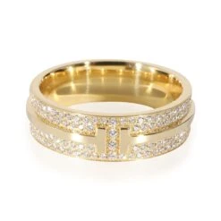 My Gemma TIFFANY & CO. Tiffany T Ring In 18K Yellow Gold 0.61 CTW
