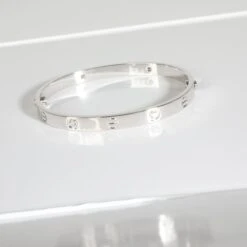 My Gemma CARTIER Love Bracelet, 4 Diamonds [White Gold] -Best Jewelry Store 134998 id