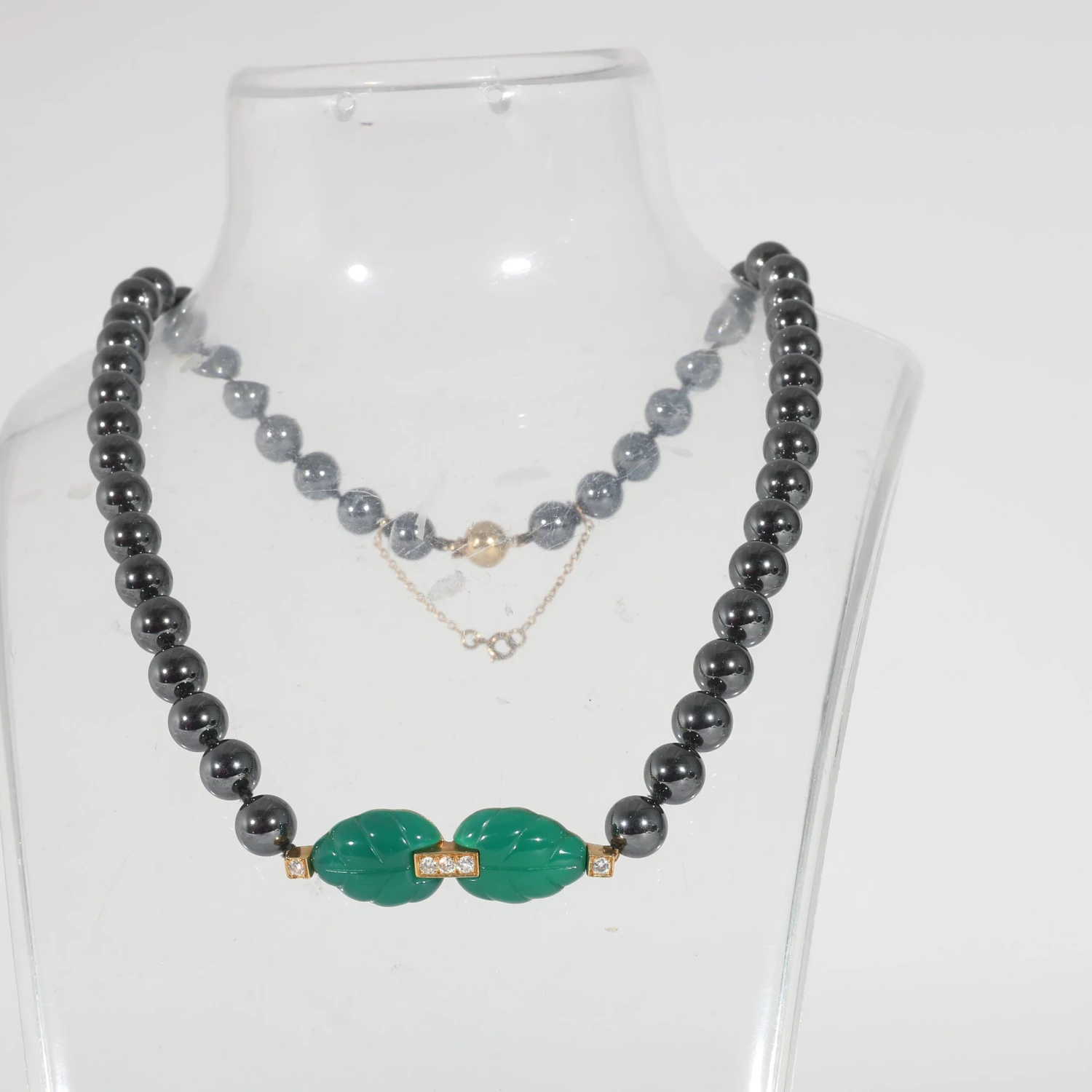 My Gemma CARTIER Patiala Hematite Beads & Diamond Necklace In 18K Yellow Gold 0.15 CTW 7 My Gemma CARTIER Patiala Hematite Beads & Diamond Necklace In 18K Yellow Gold 0.15 CTW - Image 5