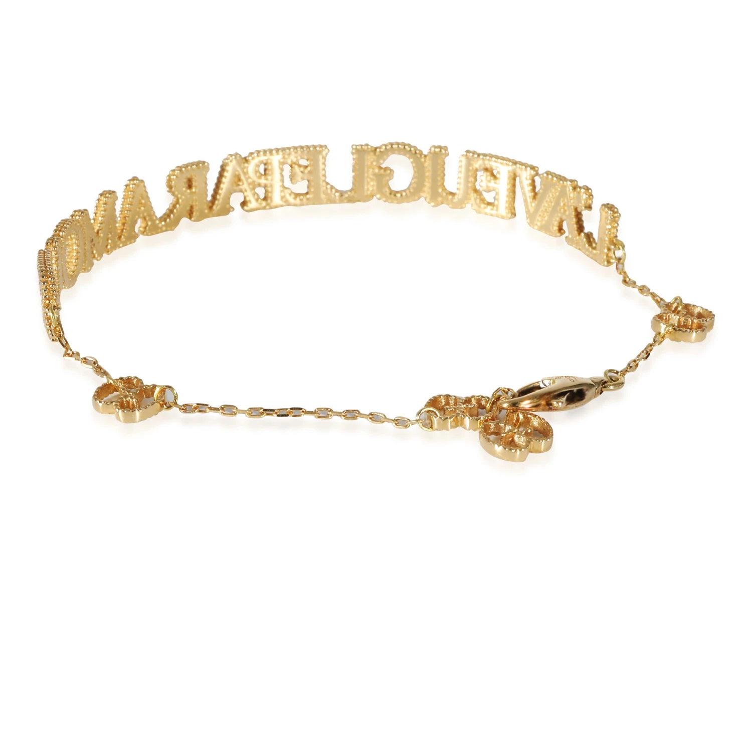 My Gemma GUCCI L'Aveugle Par Amour Bracelet In 18K Yellow Gold 4 My Gemma GUCCI L'Aveugle Par Amour Bracelet In 18K Yellow Gold - Image 2