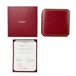 My Gemma CARTIER Love Bracelet, 10 Diamonds [White Gold] -Best Jewelry Store 136488 box