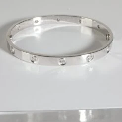 My Gemma CARTIER Love Bracelet, 10 Diamonds [White Gold] -Best Jewelry Store 136488 id