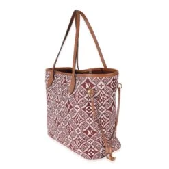 My Gemma LOUIS VUITTON Bordeaux Jacquard Since 1854 Neverfull MM -Best Jewelry Store 136863 sv