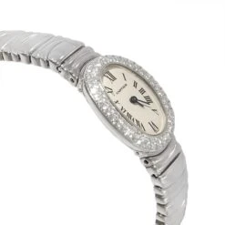 My Gemma CARTIER Baignoire WB5095L2 Women's Watch In 18kt White Gold -Best Jewelry Store 136875 rv