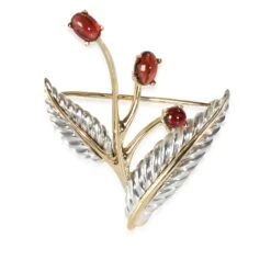 My Gemma TIFFANY & CO. Vintage Brooch In 18k Yellow Gold/Sterling Silver