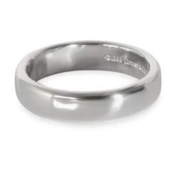 My Gemma TIFFANY & CO. Tiffany Forever 4.5mm Band In Platinum -Best Jewelry Store 138065 sv