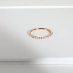 My Gemma TIFFANY & CO. Metro Band In 18K Rose Gold, .20 CTW. 9 My Gemma TIFFANY & CO. Metro Band In 18K Rose Gold, .20 CTW. -Best Jewelry Store 138313 id